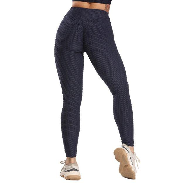 Amazon.com: CROSS1946 Womens Honeycomb Texture Capris Leggings Workout High  Waist Booty Legging Anti Cellulite Scrunch Butt Yoga Pants : Clothing,  Shoes & Jewelry
