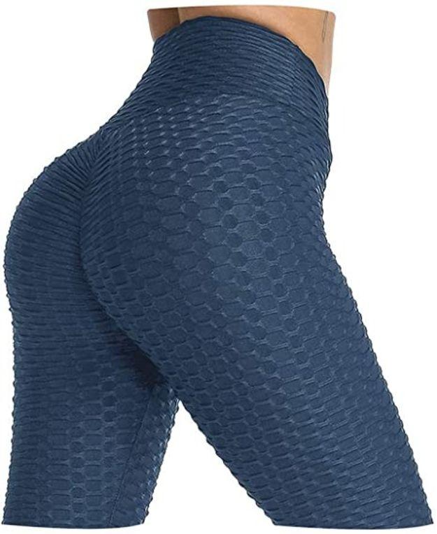 Amazon.com: TIK Tok Leggings for Women Booty Lift High Waist Anti Cellulite  Texture Butt Ruched Workout Gym Yoga Pants (#2 Gray, S) : Clothing, Shoes &  Jewelry