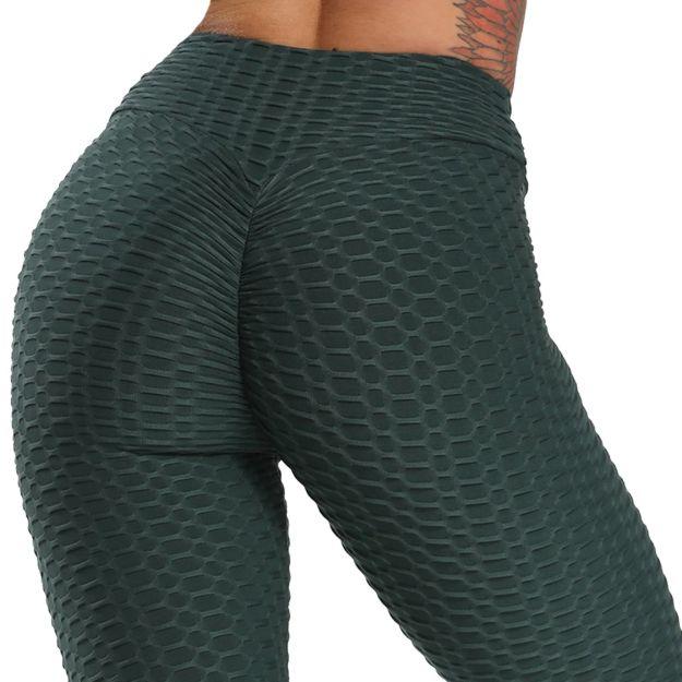 Dropship Women TIK Tok Leggings Bubble Textured Butt Lifting Yoga Pants  Black Medium to Sell Online at a Lower Price | Doba